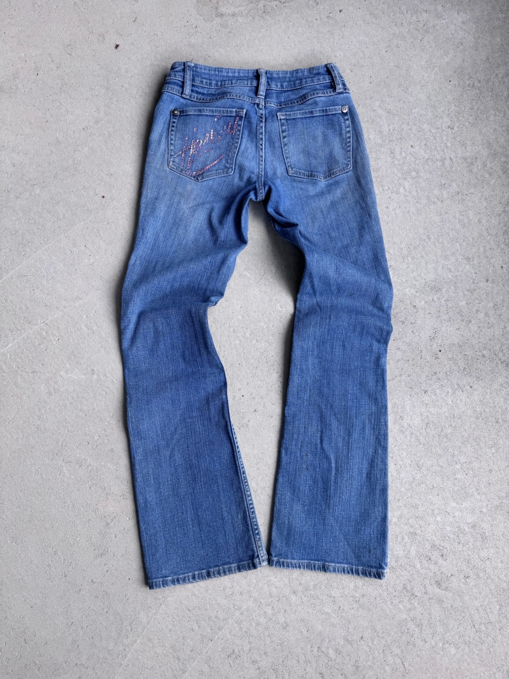 Harley-Davidson Medium Blue Flare Jeans